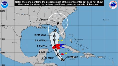 Tropical Storm Ian Update Tracking Shifts East Of West Coast Of