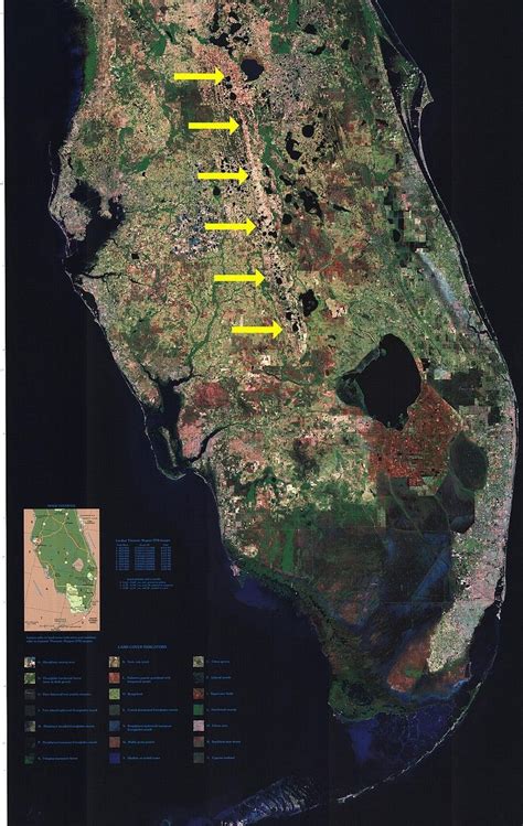 Lake Wales Ridge Labeled USGS 1024 Px Florida John Englander Sea