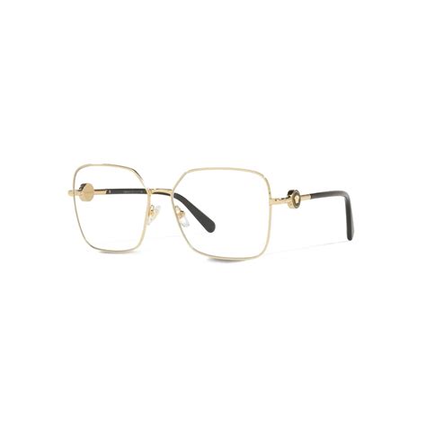 Versace - Optical Glasses Medusa Enamel - Gold Black - Optical Glasses ...