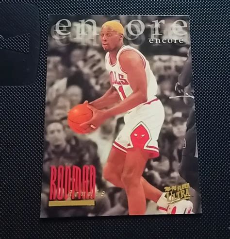 DENNIS RODMAN FLEER Ultra Carte NBA Bulls Basketball EUR 4 99