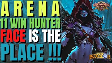 Hearthstone Arena Win Hunter Face Is The Place Scholomance