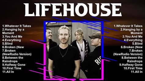 Lifehouse Mix Songs Top 100 Songs Special Songs YouTube