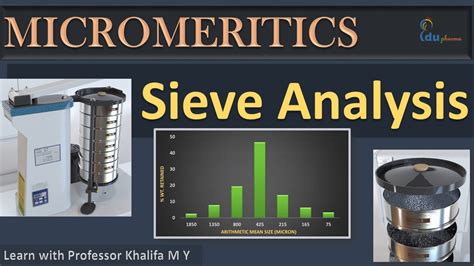 Sieve Analysis Particle Size Determination Particle Size