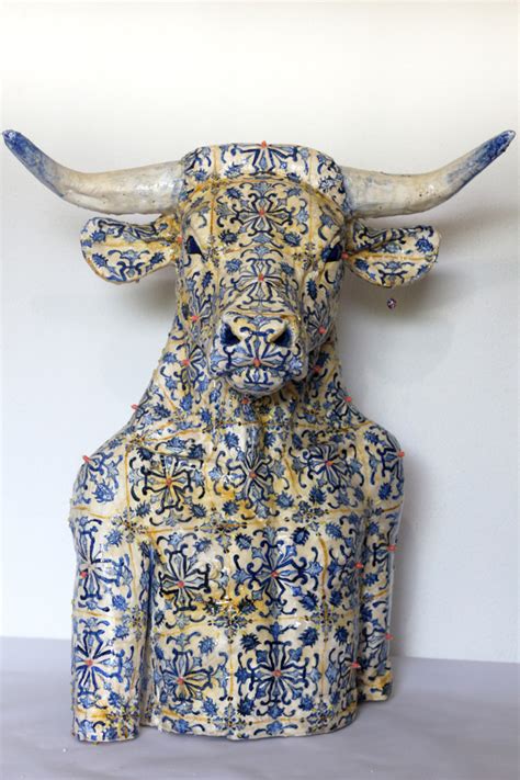 Azulejo Sculpture Par Aurore Lanteri Artmajeur