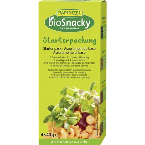 Rapunzel BioSnacky Starter Pack 160 G Piccantino Online Shop