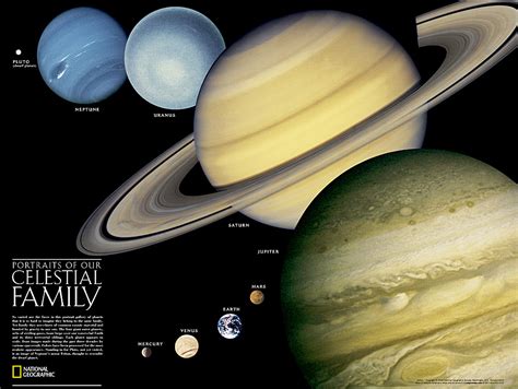 The Solar System Map National Geographic Maps Books And Travel Guides