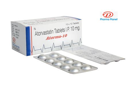 Atorma 10 Atorvastatin 10 Mg Tablet 10x10 Tablets Prescription Rs 60