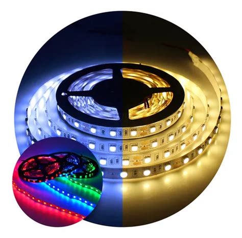 Tira Led Rollo Metros Colores V Interior Rojo Meses Sin