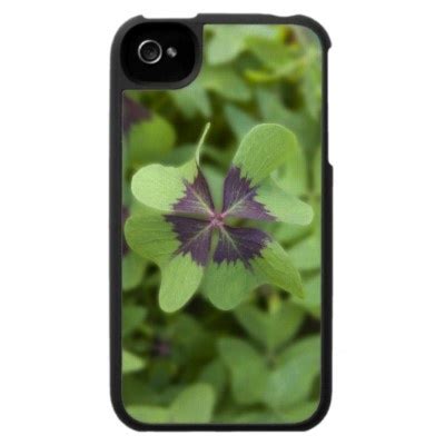 Lucky Four Leaf Clover Shamrock Speck Case By Claudiaf65 Zazzlers