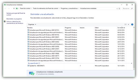 C Mo Desinstalar Las Actualizaciones Problem Ticas De Windows