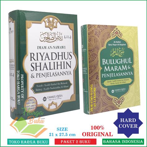 Jual Paket 2 Buku Riyadhus Shalihin Dan Bulughul Maram Lengkap Dengan