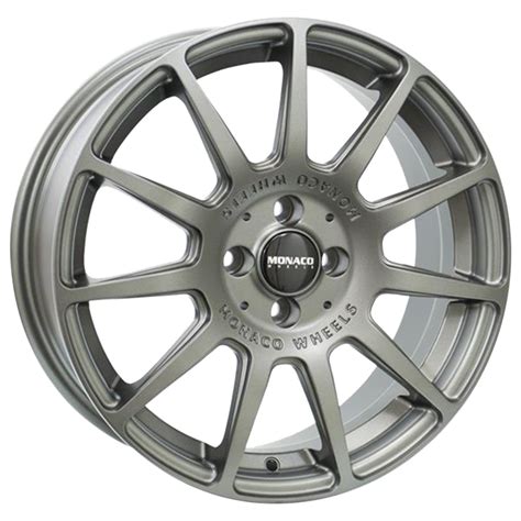 MONACO Rallye Matt Anthracite Llantas De Aluminio Oponeo Es