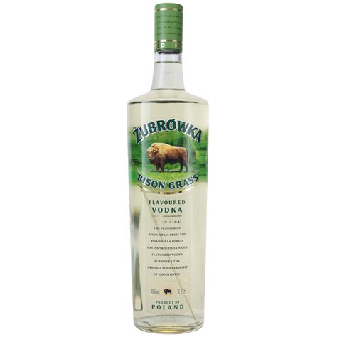 Zubrowka Vodka Bison Gras L