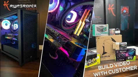 PC Build With Customer 2 Lakhs RTX 3080 12GB RYZEN 7 5800X3D