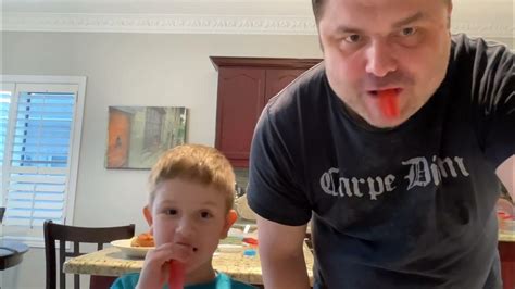 Fruit Roll Up Challenge Youtube