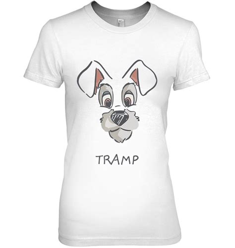 Tramp Lady And The Tramp Costume Premium T-Shirts, Hoodies, Sweatshirts ...