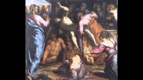 The Flexing Of Space In Tintoretto S Raising Of Lazarus YouTube