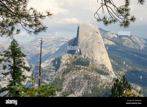 Half Dome Viewed From Washburn Point Yosemite National Park