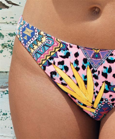 Bikini Swim Briefs Cala Fiesta Multicoloured Leopard FREYA