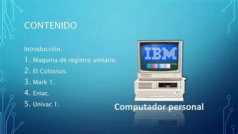 Evolucion Del Computador Quinto Ppt