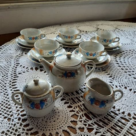 Vintage Childrens Tea Set Made in Japan - Etsy