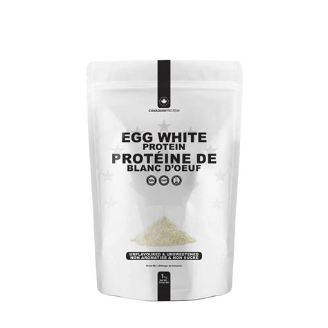 Egg White Protein Powder – Canadian Protein