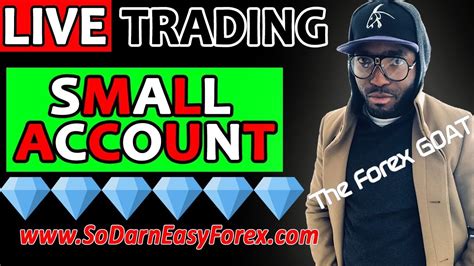 Live Trading Small Account Forex Trading So Darn Easy Forex™ Youtube