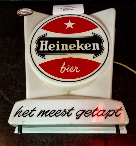 Heineken Bier Lamp Jaren Fh De Kornschuur