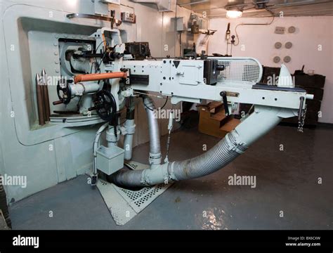 Anti Tank Gun Vz Gauge Mm Gunnery Room Interior Fort Mo S