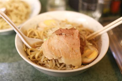 Ramen Jiroラーメン二郎 Ramen With A Massive Portion And Following In Tokyo