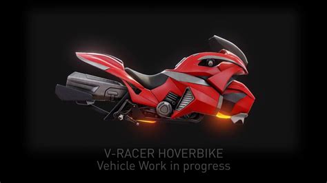 V-Racer Hoverbike - Vehicle work in progress 360 - YouTube