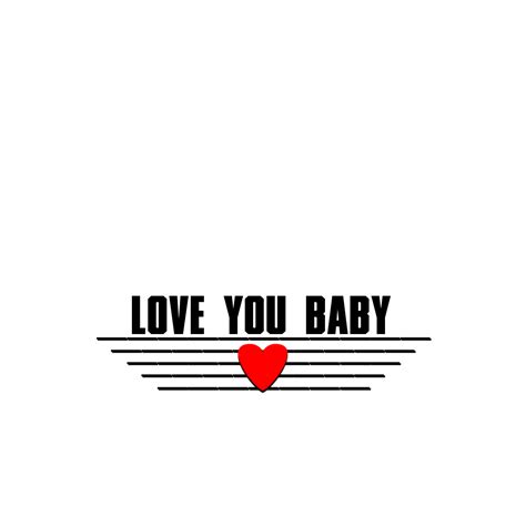 I Love You Baby Background