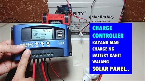 PAANO MAG CHARGE NG BATTERY KAHIT WALANG SOLAR PANEL Go IT