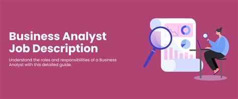 Business Analyst Job Description Roles And Responsibilities