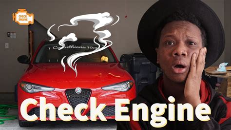 Alfa Romeo Giulia Check Engine Light YouTube