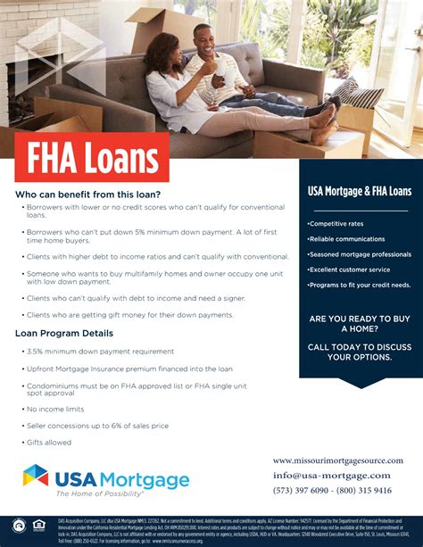 Fha Loans Apply For Fha Home Loan Usa Mortgage Abadi Region