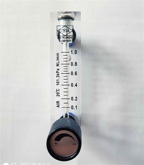 Lzm T Panel Type Acrylic Flowmeter Flow Meter With Adjust Valve Bass