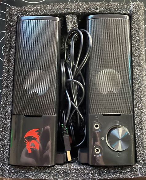 REDRAGON ORPHEUS STEREO GAMING SPEAKER/SOUNDBAR (GS550), Audio ...