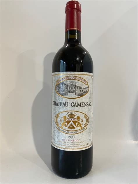 Château de Camensac 1998 Vins Bordeaux France La Cave de l Ill