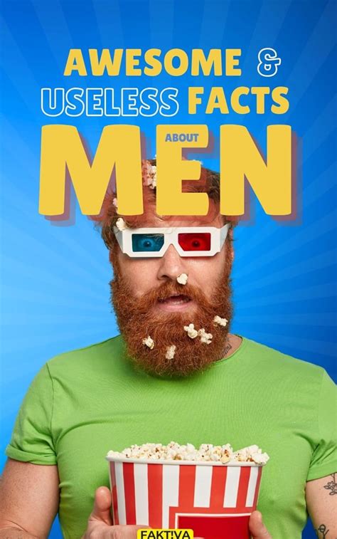 Awesome And Useless Facts About Men Did You Know Trivia And Fun Book Series For Man And Woman 2