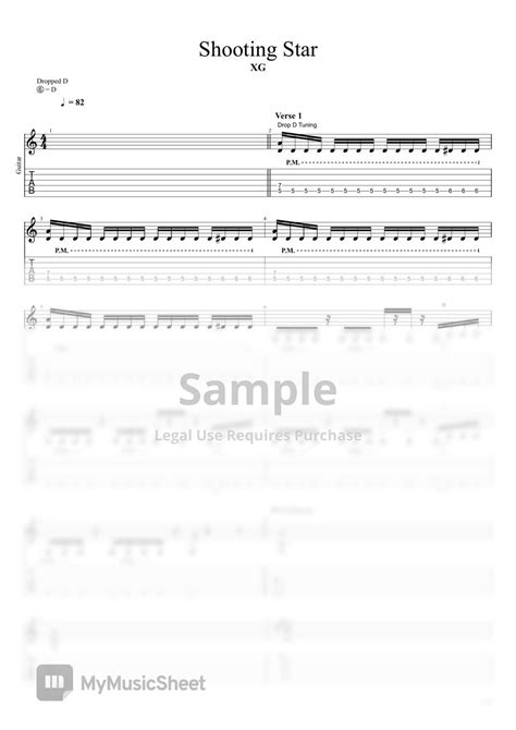 Xg Shooting Star Tab By Rob Ethereal