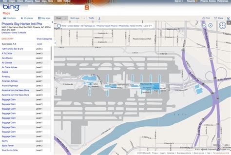Bing Offers New Airport Maps