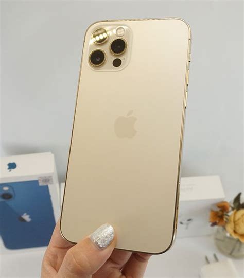 Iphone 12 Pro 256gb Quốc Tế Cũ 99 Vàng Táo Xanh