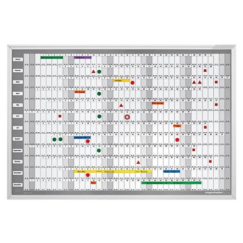 Planungstafeln Jahresplaner Magnetoplan S Bei Plate B Romaterial