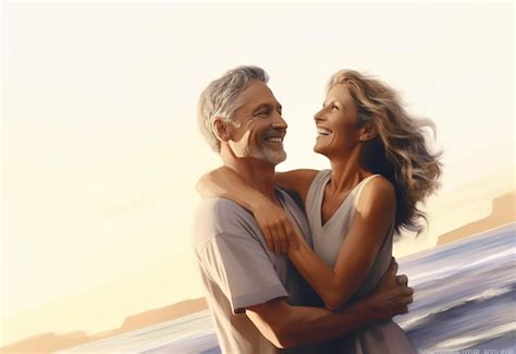 Premium Photo Photo Portrait Of Lovely Seniors Couple Elder Couple