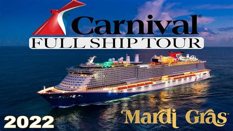 Carnival Mardi Gras Full Ship Tour Oakland Travel Youtube