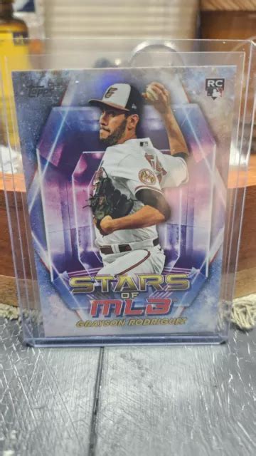 MISE À JOUR 2023 Topps recrue Stars of the MLB Grayson Rodriguez