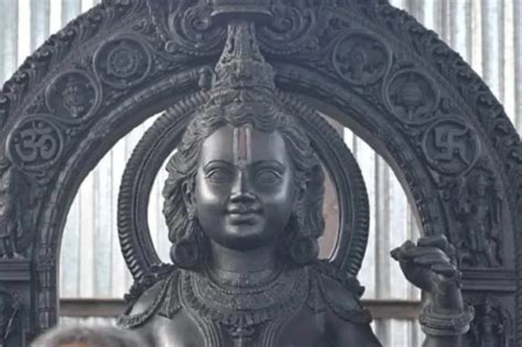 Why Is Lord Ram Murti Black Insights On Ram Lala Murti Ram Lala Idol