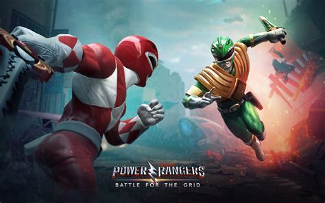 Power Rangers Battle For The Grid Red Ranger Vs Green Ranger4k