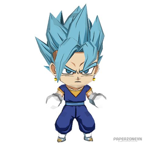 Dragon Ball Avatar [Dragon Ball FighterZ] Vegito SSJ Blue Chibi ...